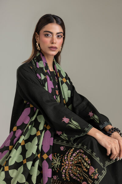 Printed | Light Khaddar | 3-Piece Tailored Set | USD 65.00