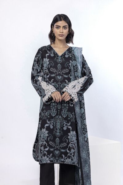 Embroidered | Lawn | Fabrics 3 Piece | USD 40.00