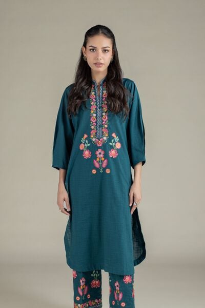 Embroidered | Heavy Textured Cotton | Kurta | USD 30.00