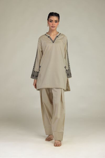 Dyed | Cotton Dobby | Cotton Dobby Shalwar | USD 25.00