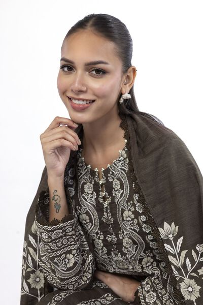 Printed |Light Khaddar | Fabrics 3 Piece | USD 17.50