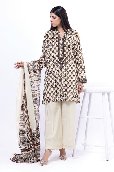 Embroidered | Lawn | Fabrics 3 Piece | USD 10.50