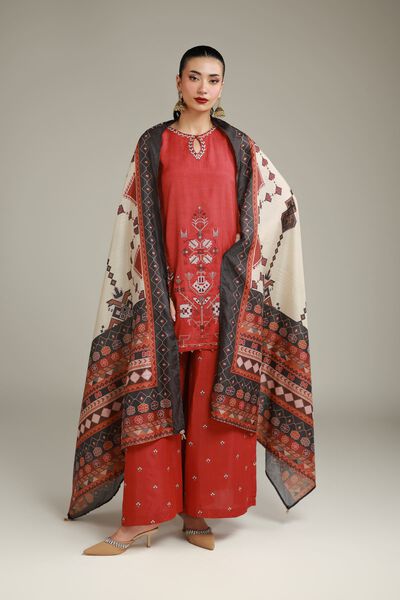 Embroidered | Raw Silk | Raw Silk Pants | USD 12.00