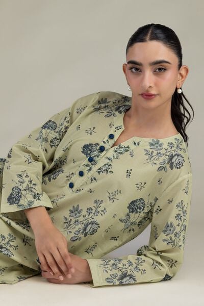 Printed | Cambric | Floral Cambric Kurta | USD 35.00