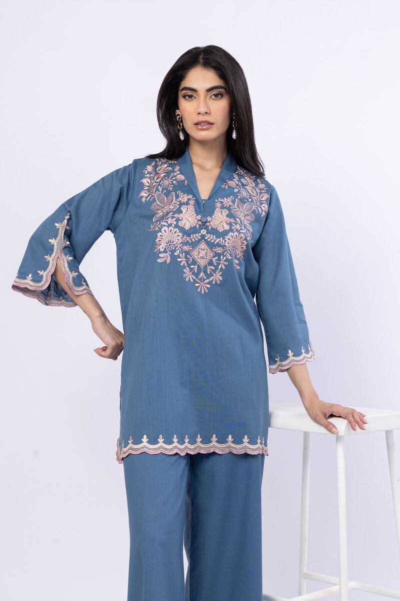 Embroidered | Linen Cotton | Kurta | null
