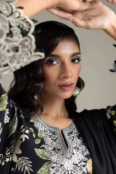 Embroidered | Raw Silk | Fabrics 3 Piece | USD 39.00