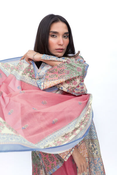 Embroidered | Lawn | Fabrics 3 Piece | USD 45.00