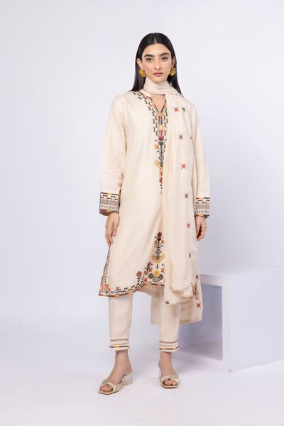 Embroidered | Russian Raw Silk | Pants | USD 6.90