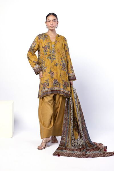 Printed | Broshia | Fabrics 3 Piece | USD 45.00