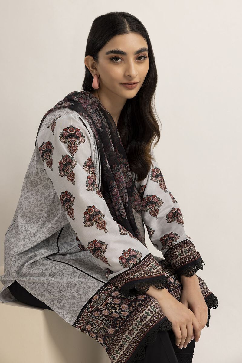 Lawn | Printed | Fabrics 2 Piece | Top Dupatta | null