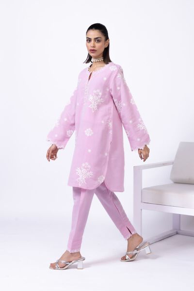 Embroidered | Cotton Reflex | Pants | USD 7.50