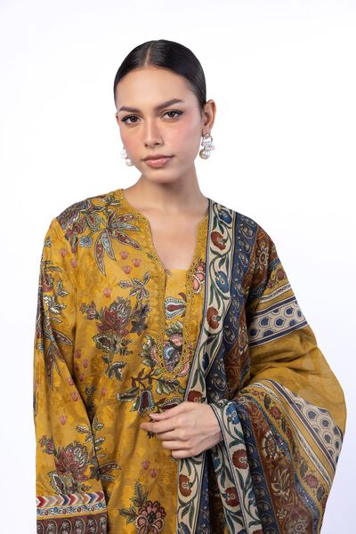 Printed | Broshia | Fabrics 3 Piece | USD 45.00