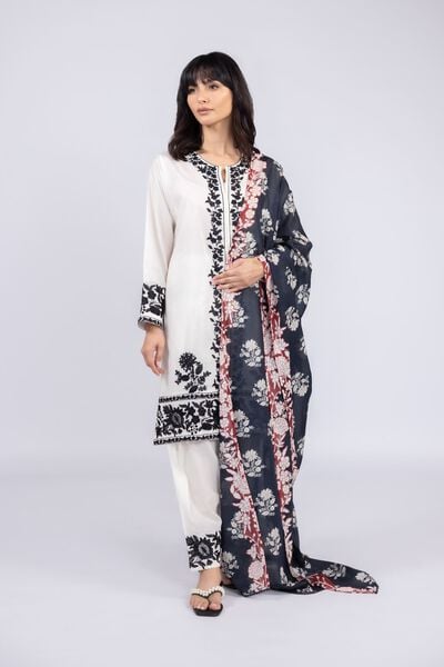 Embroidered | Cambric | Pants | USD 17.00