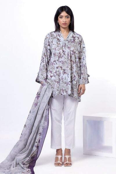 Printed | Lawn | Fabrics 2 Piece | Top and Dupatta | USD 25.00