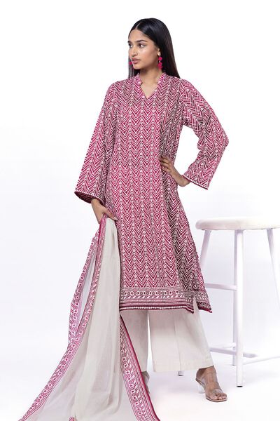Printed | Lawn | Fabrics 2 Piece | Top and Dupatta | USD 7.50