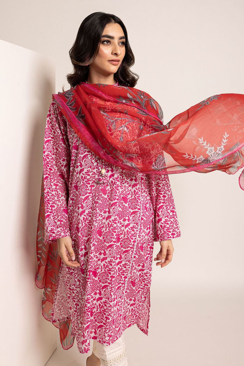Lawn | Printed | Fabrics 2 Piece | Top Dupatta | null