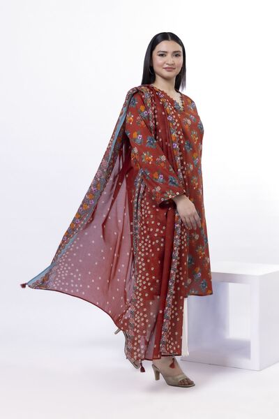 Printed | Lawn | Fabrics 2 Piece | Top and Dupatta | USD 25.00
