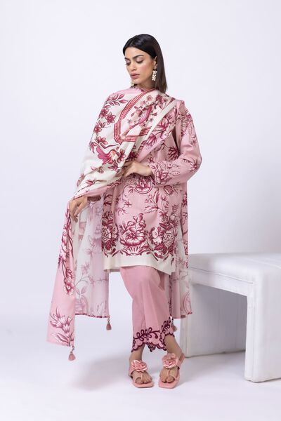 Embroidered | Crosshatch Poplin | Pants | USD 6.00