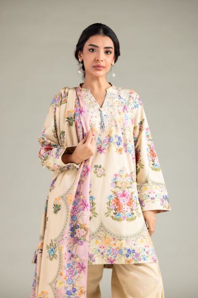 Embroidered | Textured Cotton | Kurta | USD 21.00