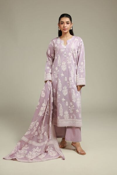 Printed | Cambric | Fabrics 3 Piece | USD 45.00