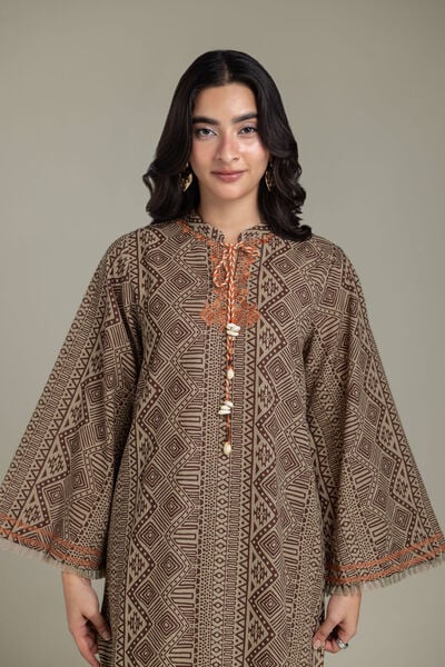 Embroidered | Light Khaddar | Fabrics 2 Piece | Top and Bottom | USD 30.00