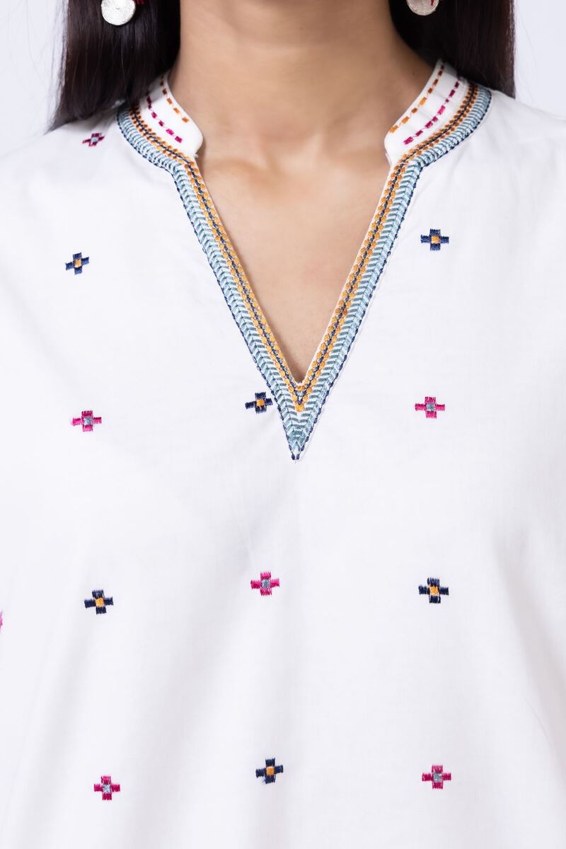 Embroidered | Cambric | Kurta | USD 35.00