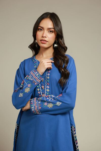 Embroidered | Cambric | Fabrics 2 Piece | Top and Bottom | USD 40.00