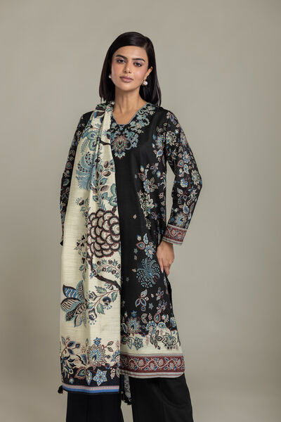 Printed | Light Khaddar | Tailored 3-Piece Set | USD 65.00