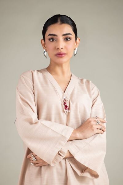 Dyed | Textured Cotton | Kurta | USD 35.00