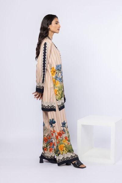 Printed | Viscose Crepe | Pants | USD 15.00