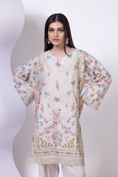 Embroidered | Cambric | Kurta | USD 25.00