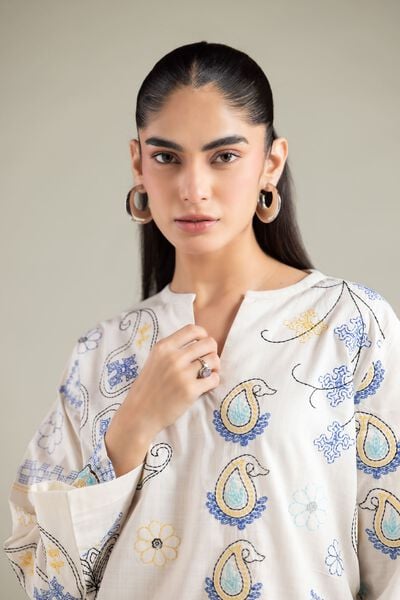 Textured Cotton | Tunic | USD 21.00