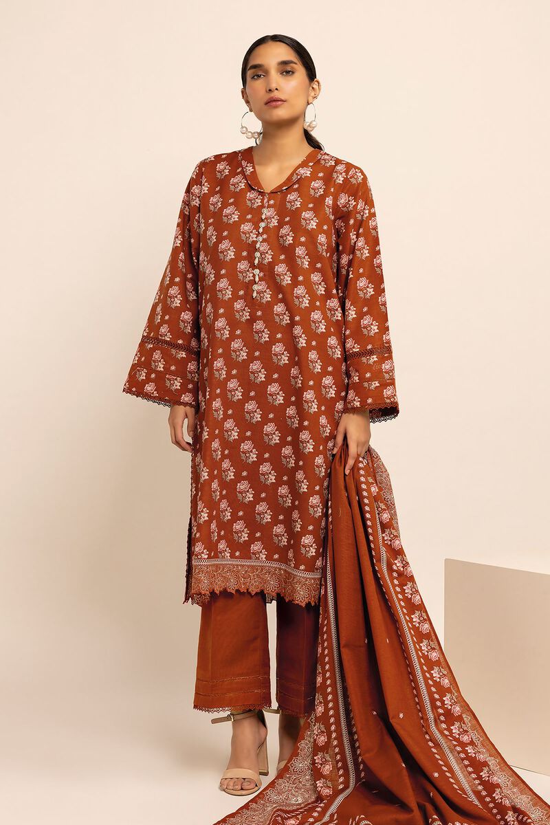 Printed | Khaddar | Fabrics 3 Piece | null
