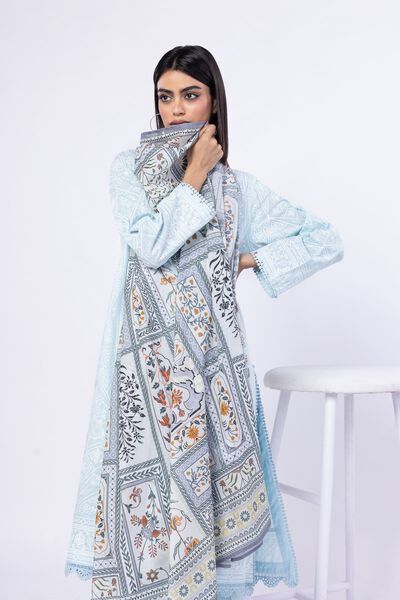 Printed | Lawn | Dupatta | USD 8.50