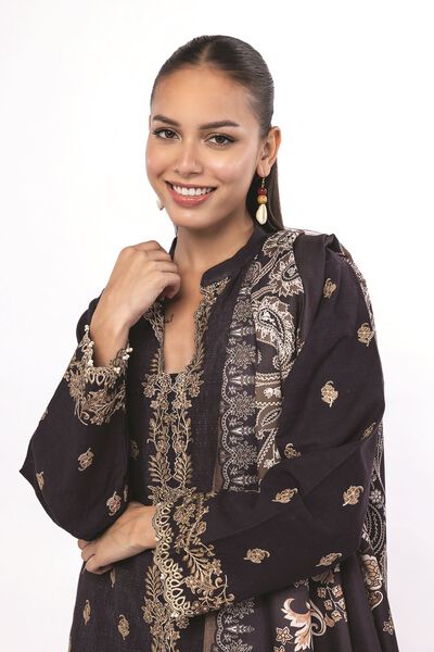 Embroidered | Khaddar | Fabrics 3 Piece | USD 25.00