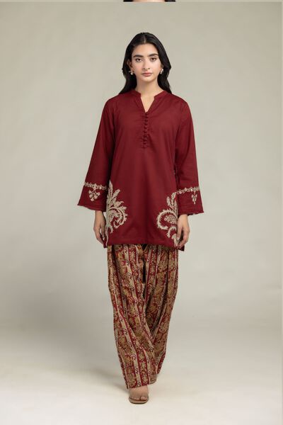 Embroidered | Cambric | Floral Printed Shalwar | USD 15.00