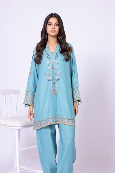 Embroidered | Raw Silk | Kurta | USD 18.00