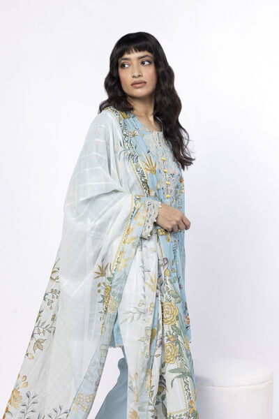 Embroidered | Lawn | Fabrics 3 Piece | USD 50.00