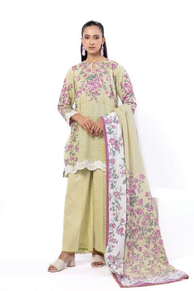 Embroidered | Light Khaddar | Tailored 3 Piece | USD 50.00