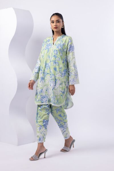 Embroidered | Crosshatch Raw Silk | Shalwar | USD 9.00