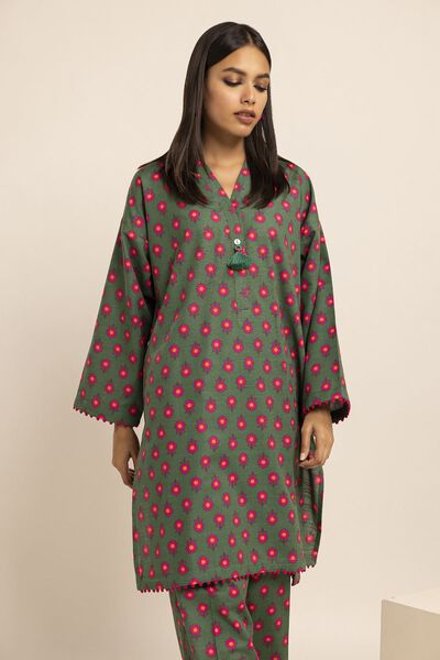 Khaddar | Printed | Fabrics 2 Piece | Top Bottoms | USD 5.40