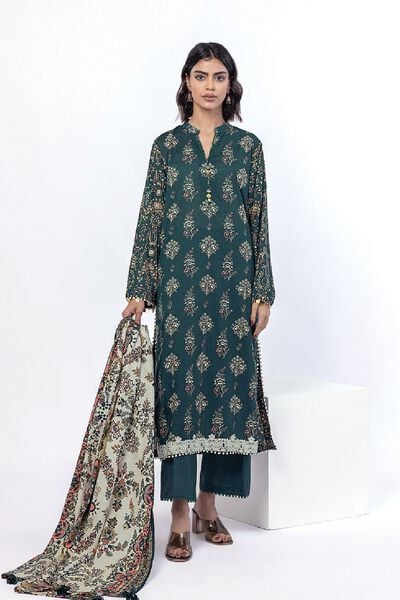 Embroidered | Lawn | Fabrics 3 Piece | USD 35.00