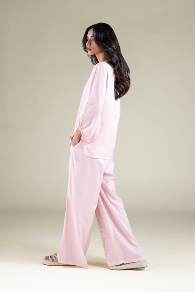 Embroidered | Viscose | Trousers | USD 7.50