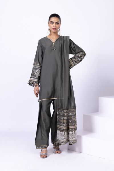 Embroidered | Raw Silk | Shalwar | USD 7.50