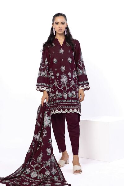 Embroidered | Light Khaddar | Tailored 3 Piece | USD 50.00