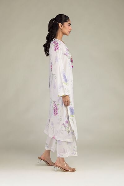Printed | Cotton Viscose | Floral Cotton Pants | USD 30.00