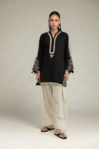 Embroidered | Cotton Dobby | Floral Cotton Shalwar  | USD 35.00