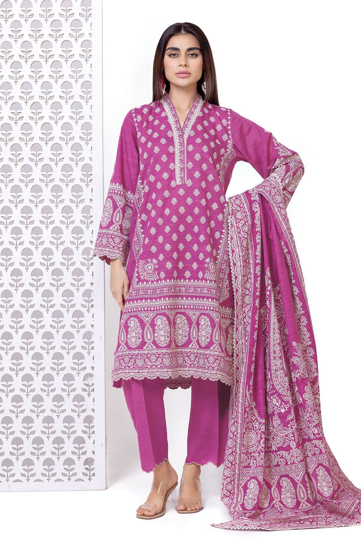 送料無料特集 | 激安の新品・型落ち・アウトレット Buy Fabrics Global Khaadi | KN06-VG_D-PINK | N/A 0.0 | Piece 3 テープ・マスキングテープ