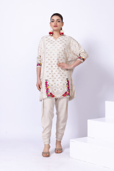 Embroidered | Viscose Oak Silk | Kurta | USD 25.50
