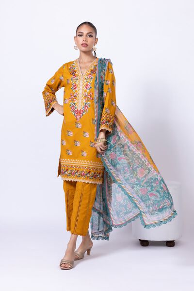 Embroidered | Cambric | Kurta | USD 19.50